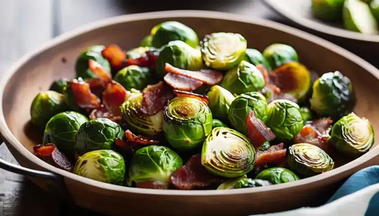 Roasted Brussels Sprouts With Bacon