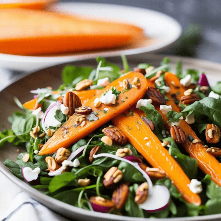 Roasted Carrot Salad
