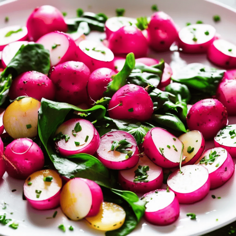 Roasted Radishes