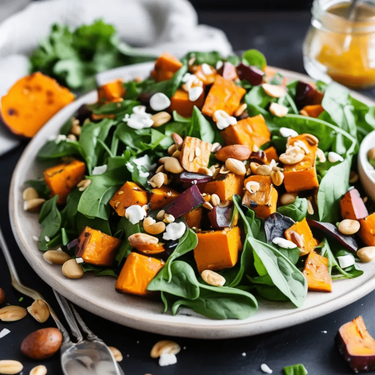 Roasted Sweet Potato Salad