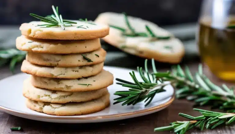 Rosemary Shortbread Cookies