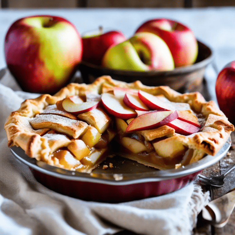 Rustic Apple Pie
