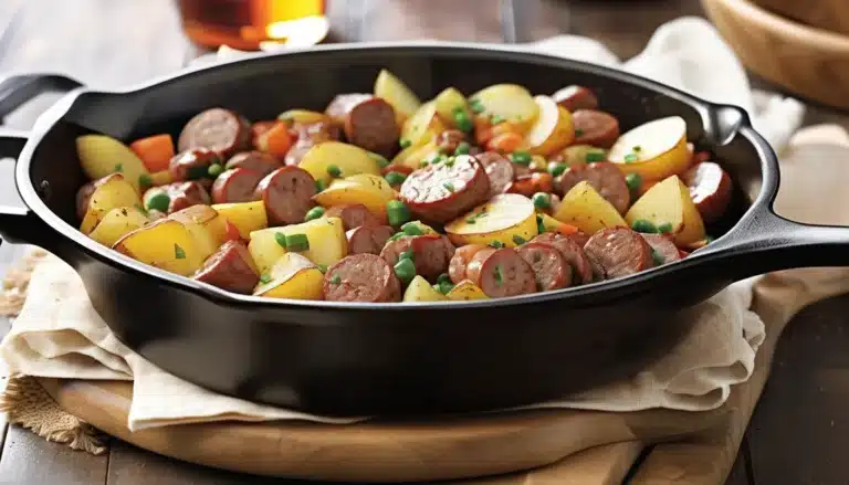 SAUSAGE AND POTATO SKILLET