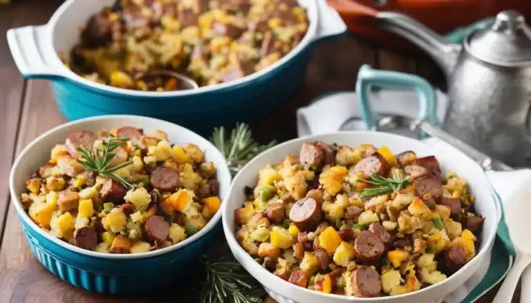 SAUSAGE CORNBREAD STUFFING