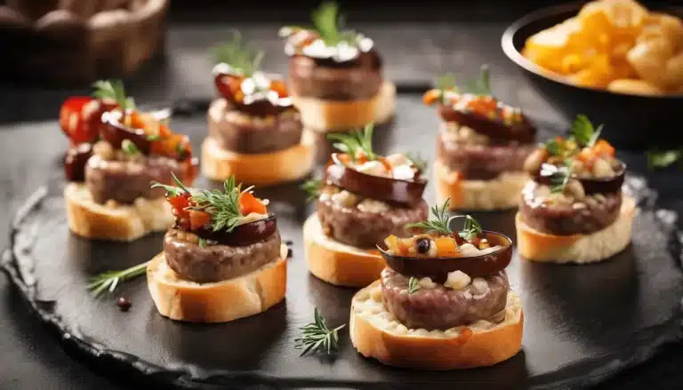 SAUSAGE MUSHROOM APPETIZERS
