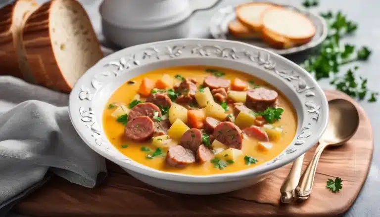 SAUSAGE POTATO SOUP