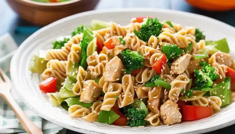 SESAME CHICKEN PASTA SALAD