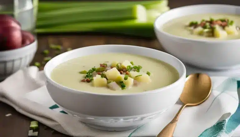 SLOW COOKER POTATO LEEK SOUP