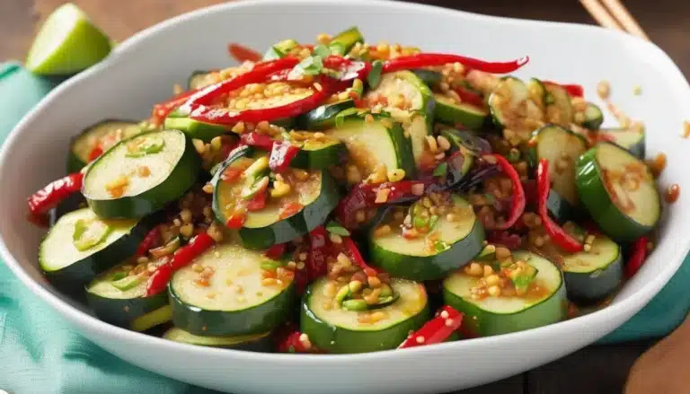 SPICY ASIAN ZUCCHINI