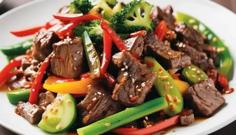 SPICY BEEF STIR FRY