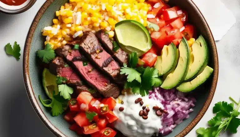 STEAK BURRITO BOWL
