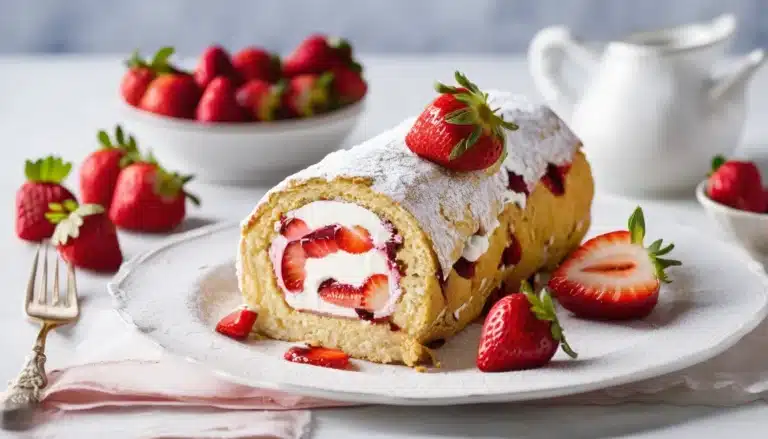 STRAWBERRY ROULADE