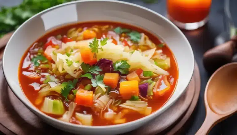 SWEET AND SOUR CABBAGE SOUP