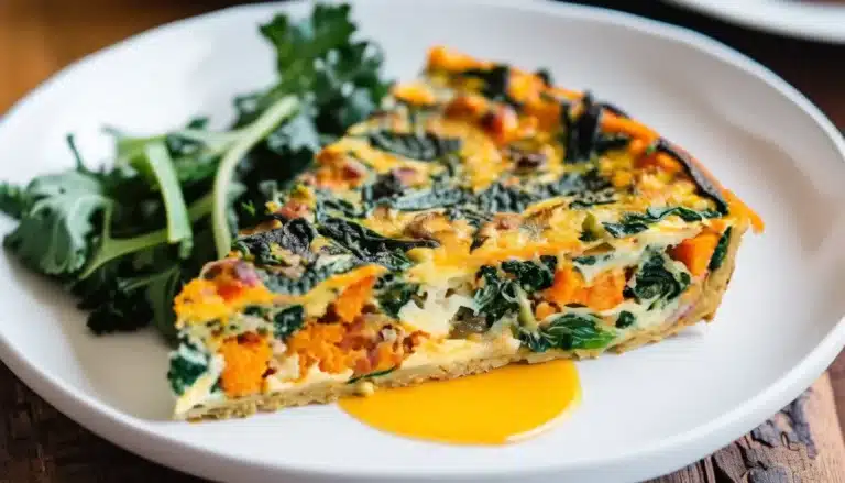 SWEET POTATO KALE FRITTATA