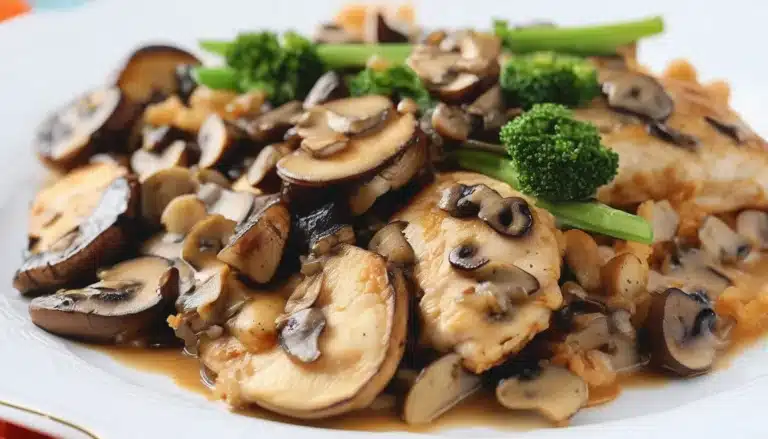 SWISS MUSHROOM CHICKEN