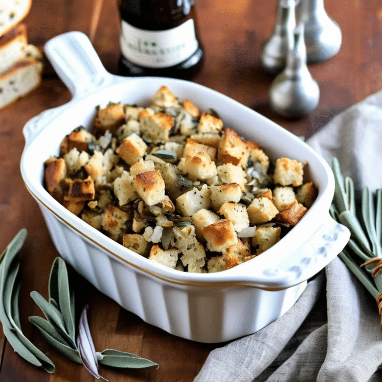 Sage And Onion Stuffing