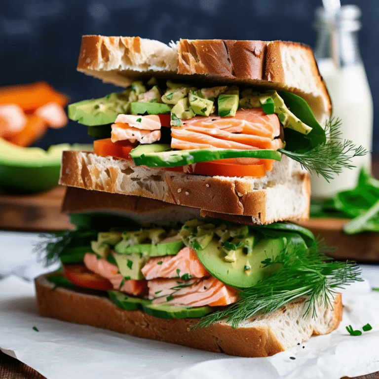 Salmon Sandwich