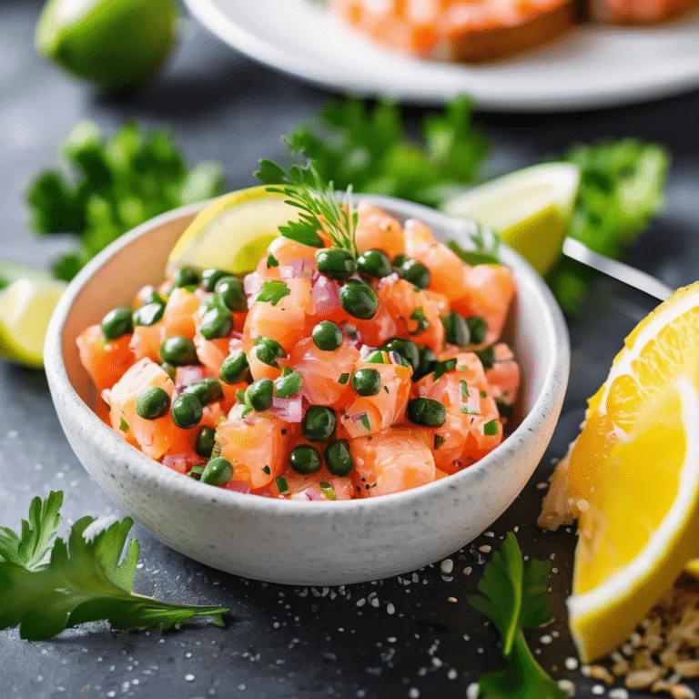 Salmon Tartare