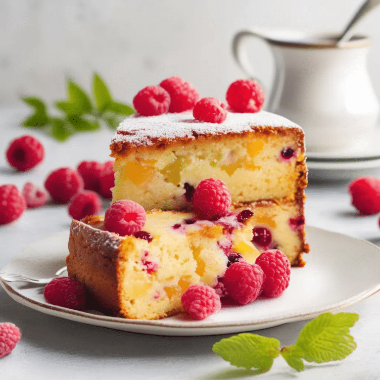 Salmonberry Cake