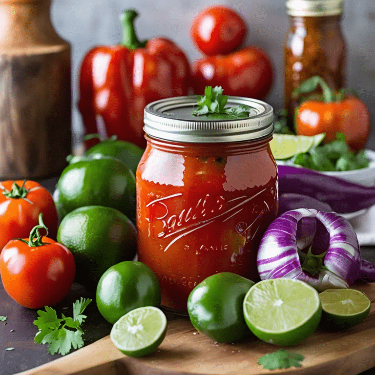 Salsa For Canning