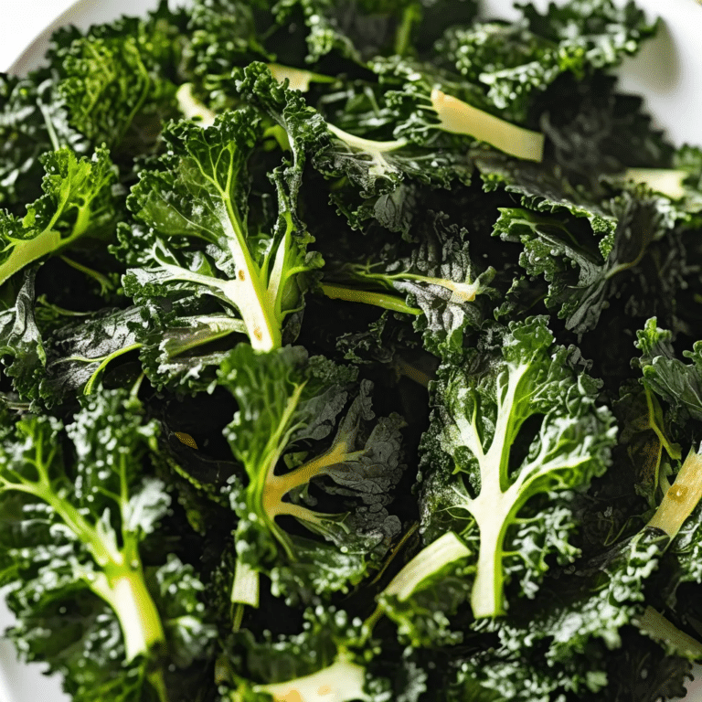 Salt And Vinegar Kale Chips