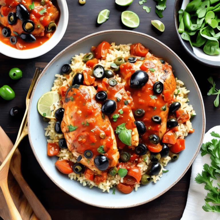 Saucy Mediterranean Chicken
