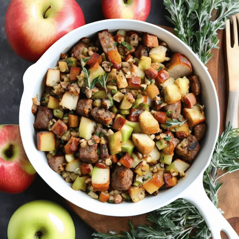 Sausage And Apple Stuffing