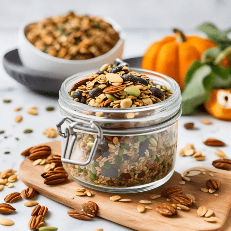 Savory Seedy Granola