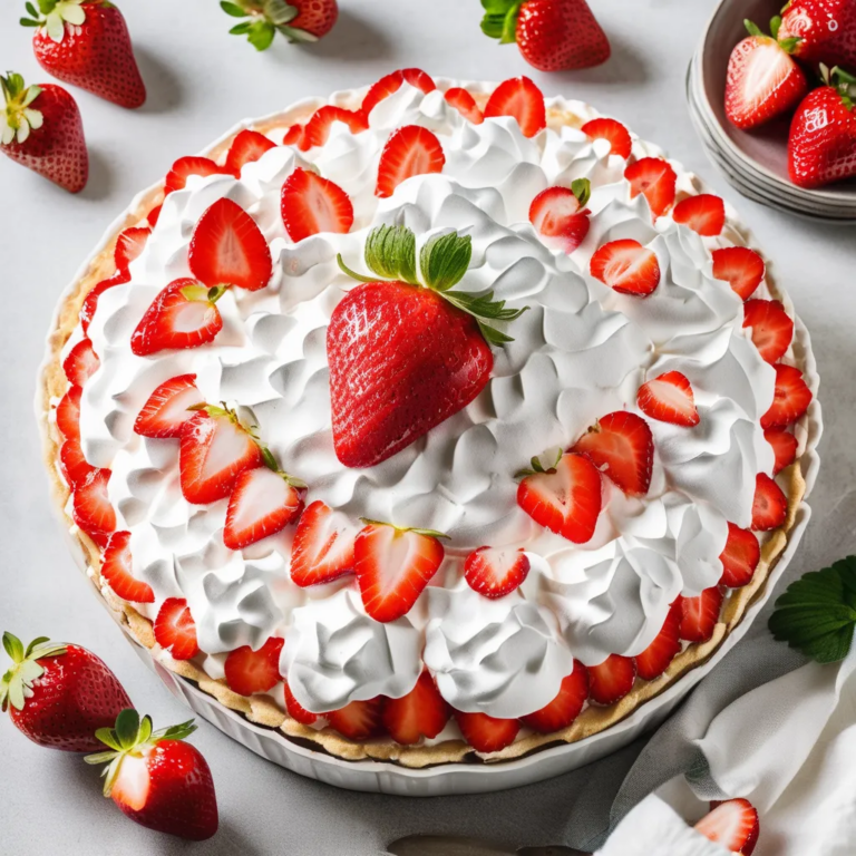 Schaum Strawberry Torte
