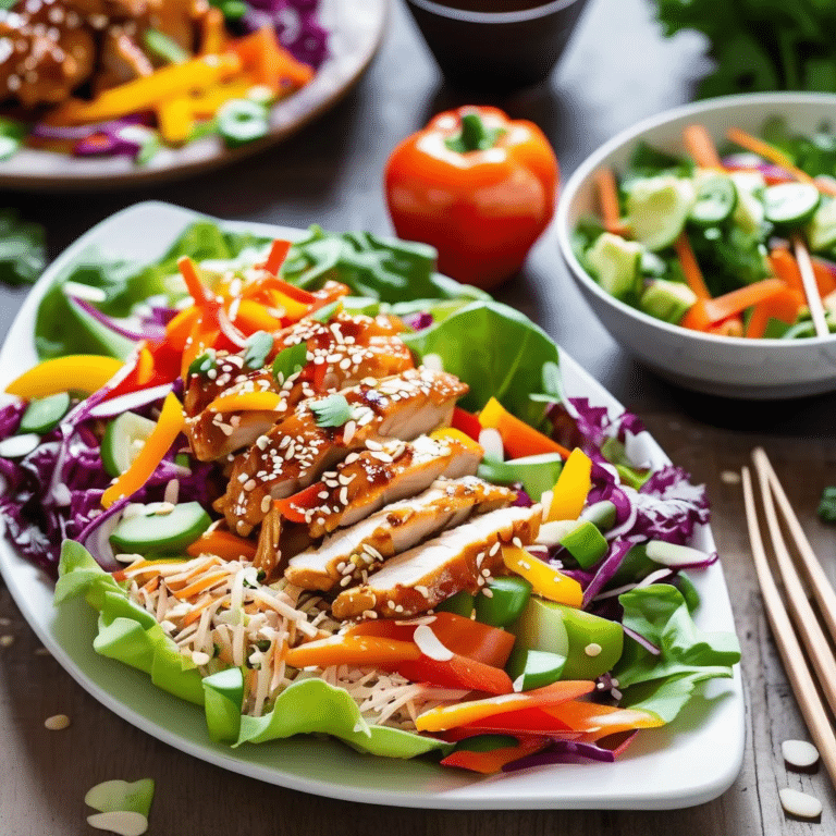 Sesame Chicken Salad