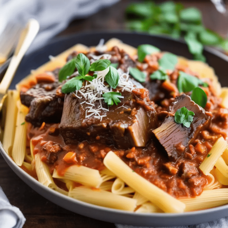 Short Rib Ragu