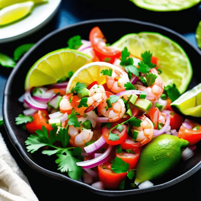 Shrimp Ceviche