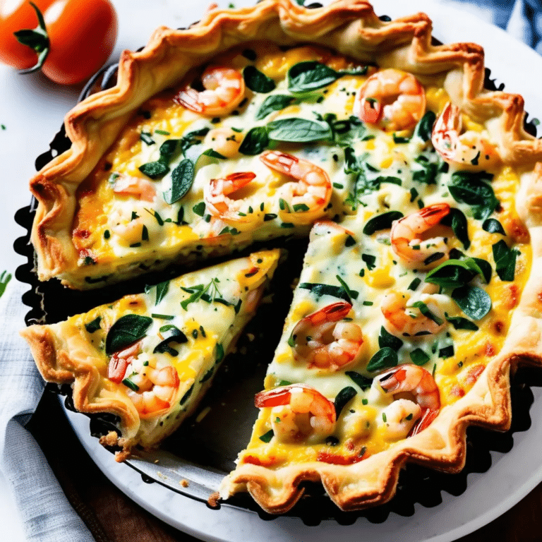 Shrimp Quiche