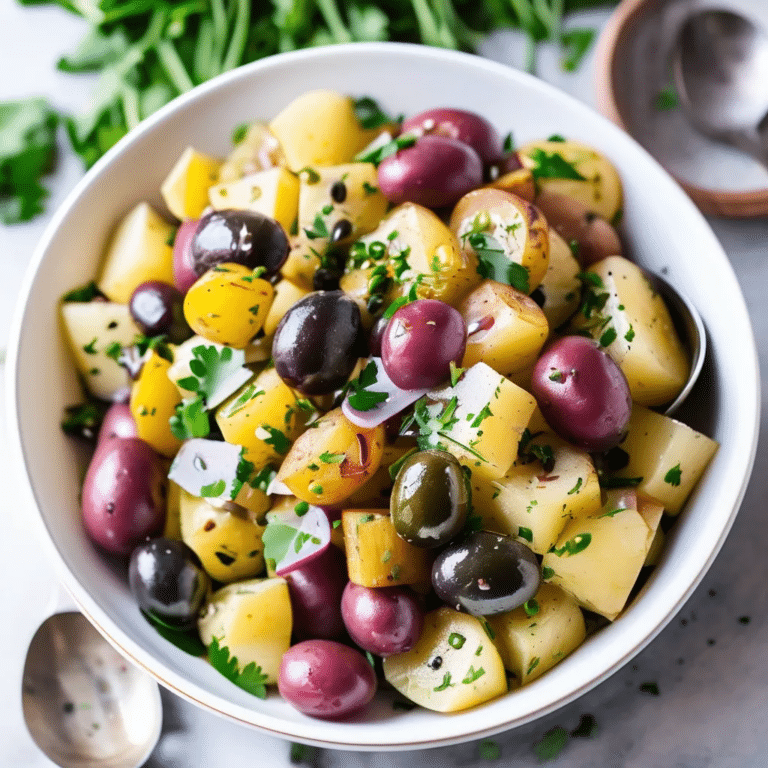 Sicilian Potato Salad