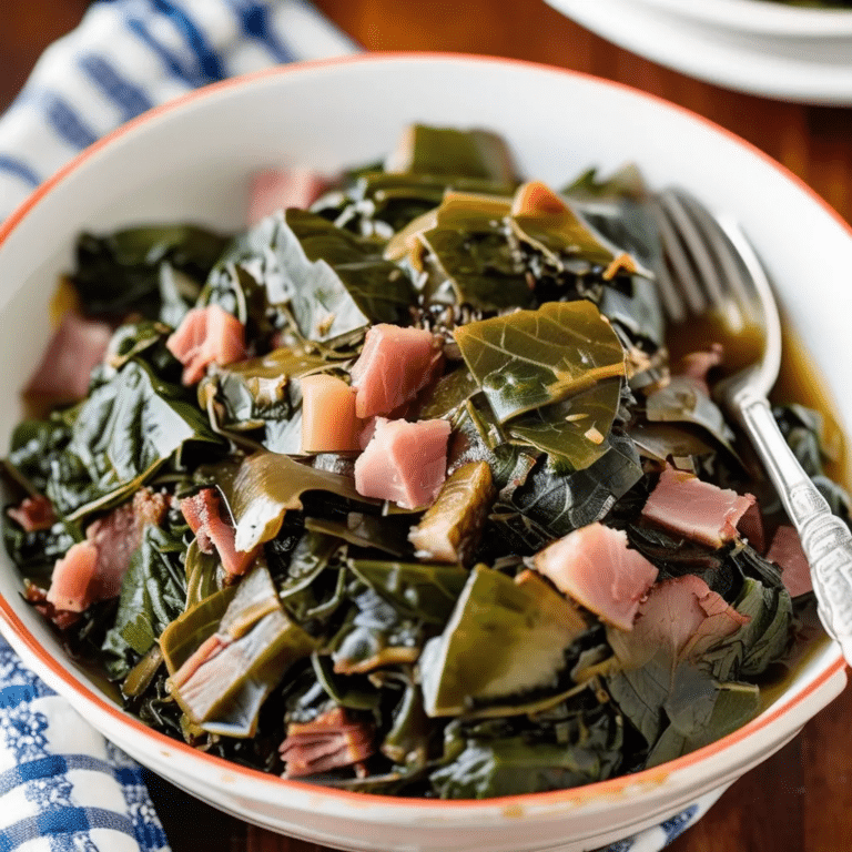 Slow Cooker Collard Greens