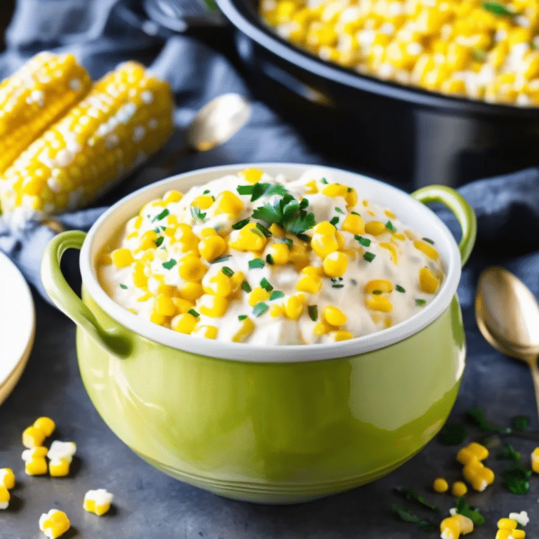Slow Cooker Creamed Corn