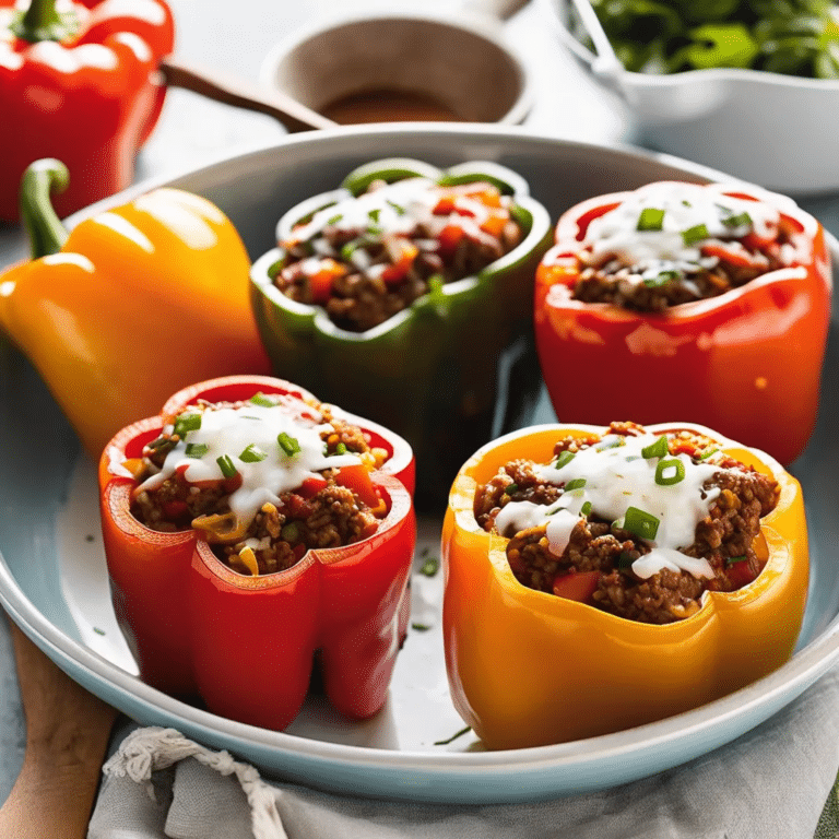 Slow-Cooker Stuffed Peppers