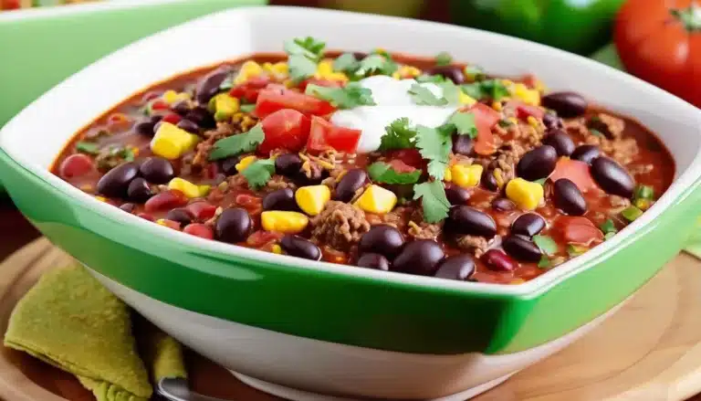 Slow Cooker Taco Chili