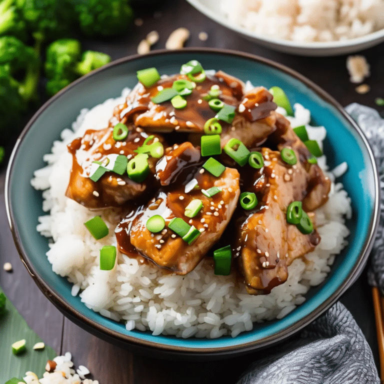 Slow Cooker Teriyaki Chicken