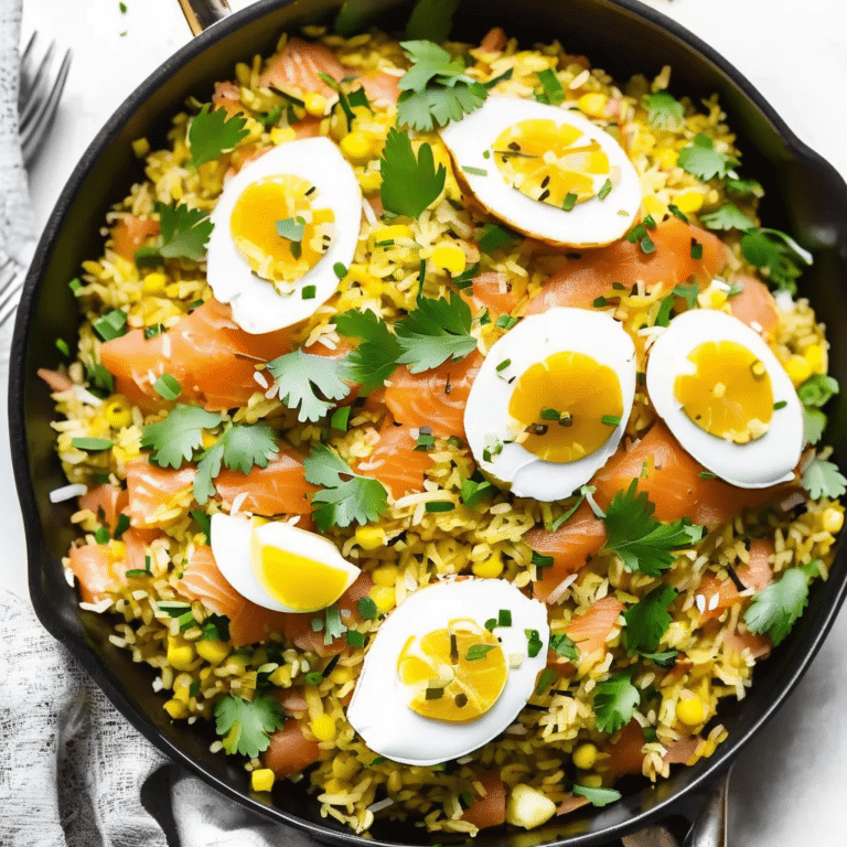 Smoked Salmon Kedgeree