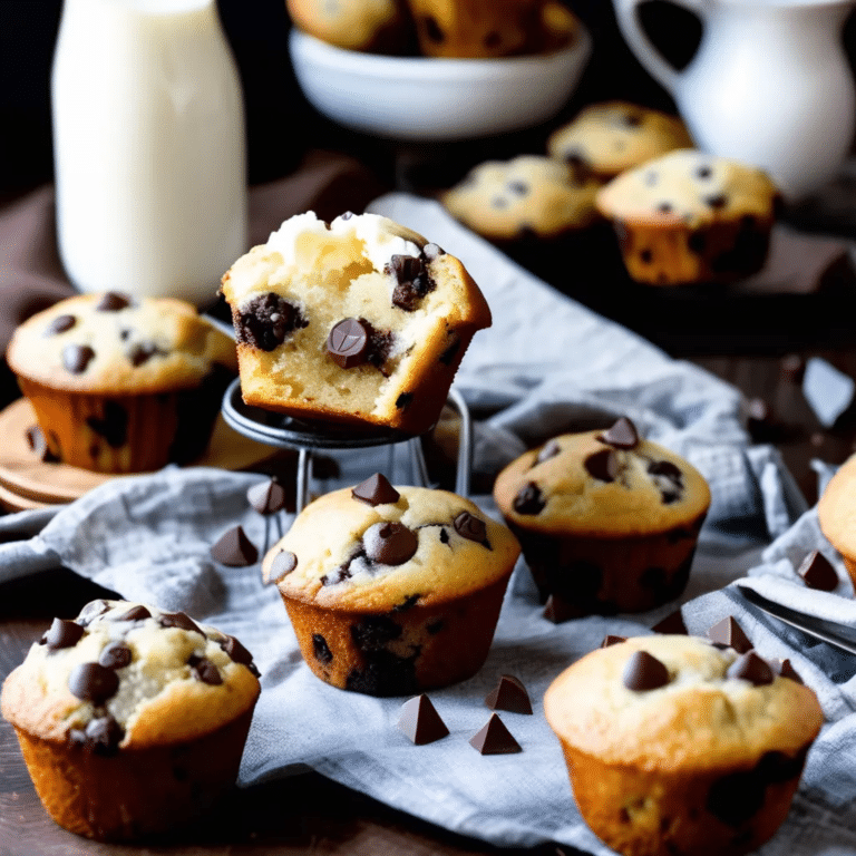 Sour Cream Chip Muffins