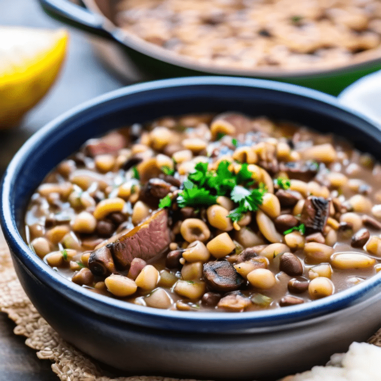 Southern Style Black Eyed Peas