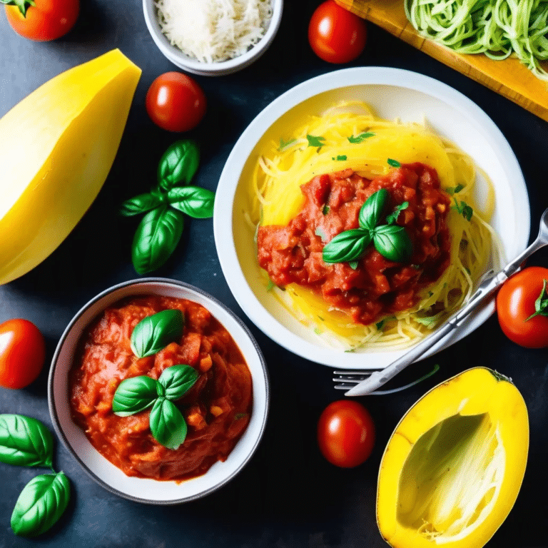 Spaghetti Squash Marinara