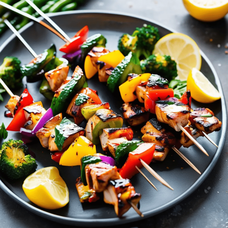 Special Chicken Kabobs