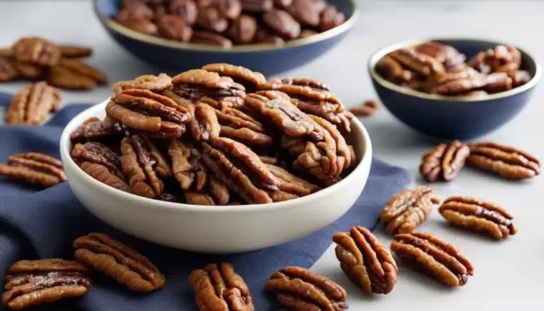 Spiced Candied Pecans