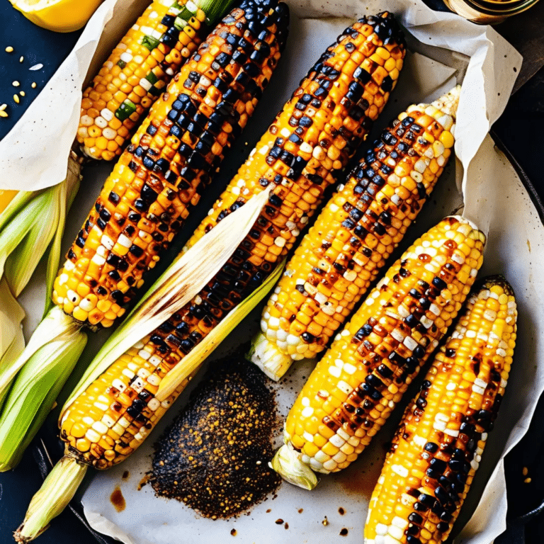 Spiced Grilled Corn