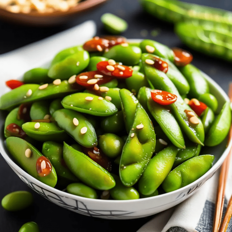Spicy Edamame