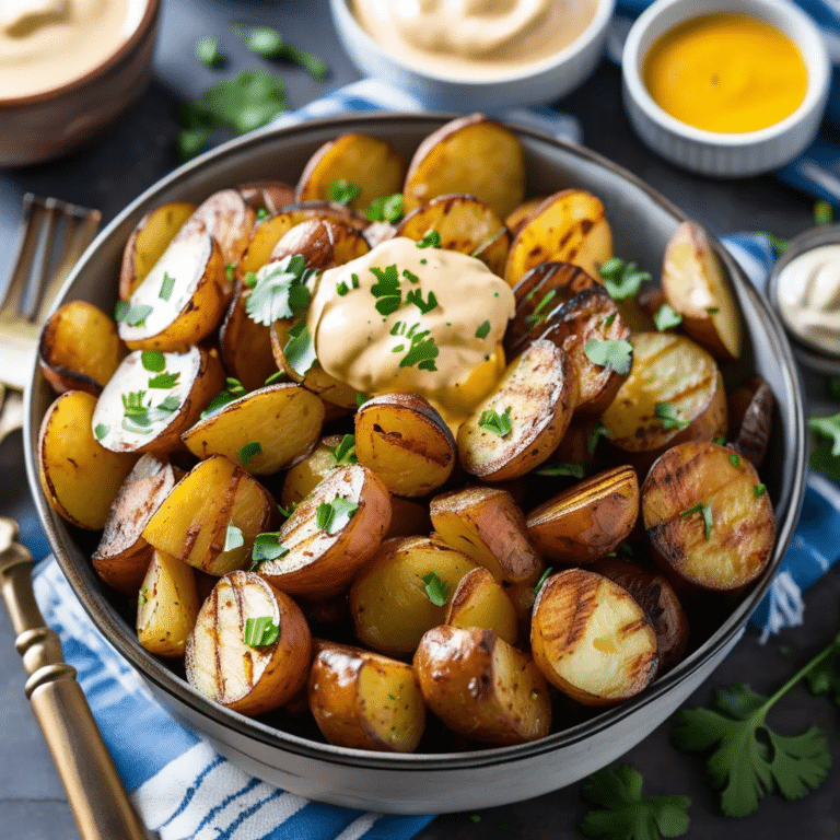 Spicy Potatoes with Garlic Aioli