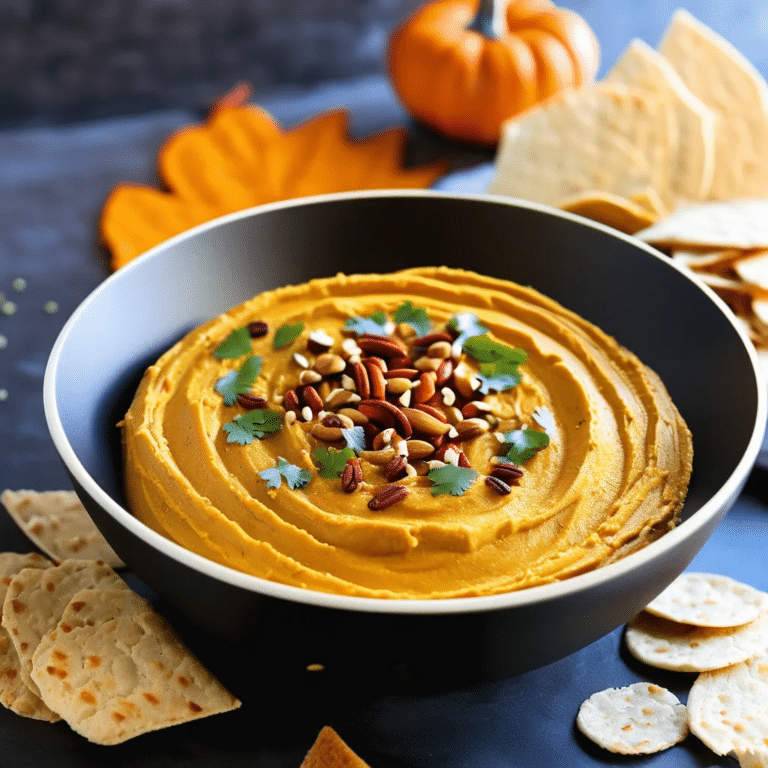 Spicy Pumpkin Hummus