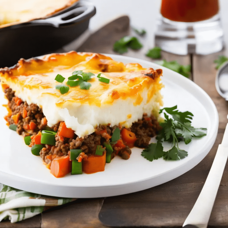 Spicy Shepherd’s Pie